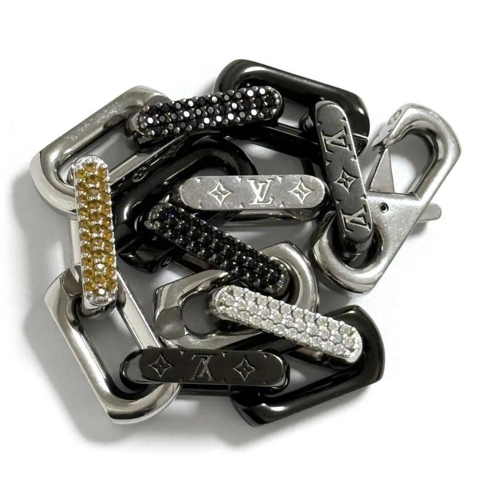 LOUIS VUITTON Monogram Charm Bracelet - Picture 3 of 10